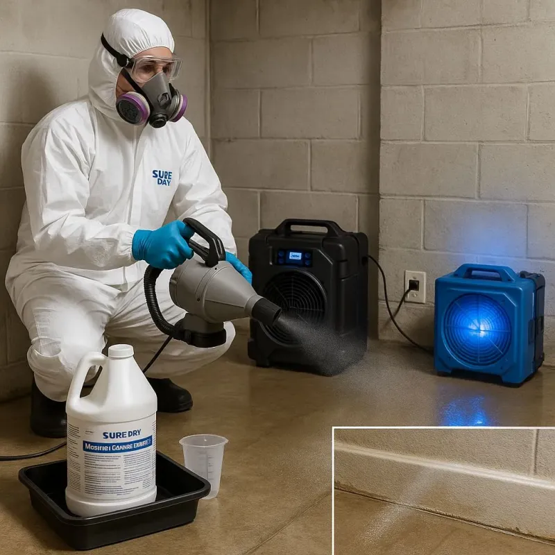 Sanitization and Odor Removal process in Salunga, PA