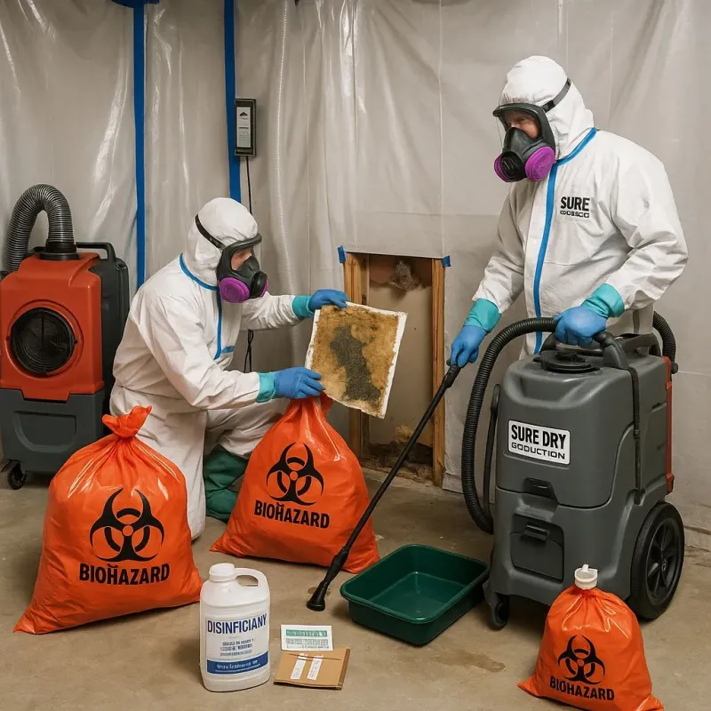 Contaminated Water Handling Protocols process in Salunga, PA