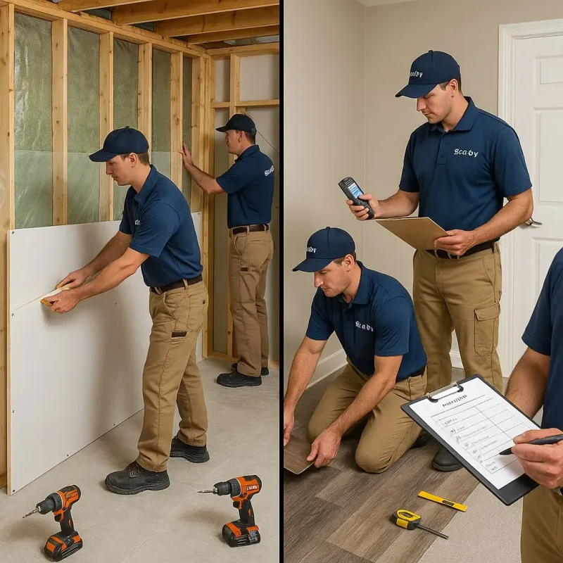 Repairs and Reconstruction process in Salunga, PA